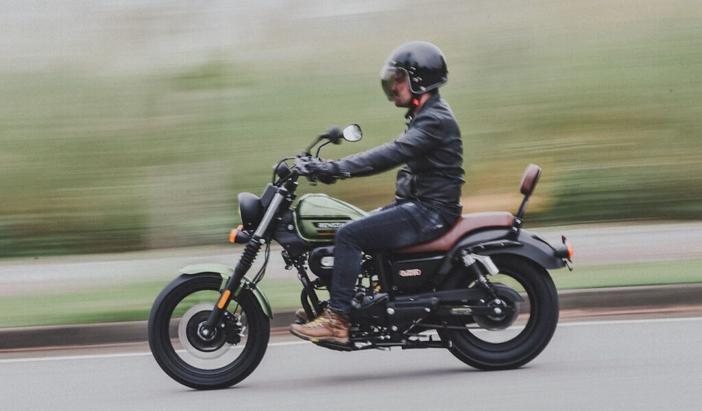 Um Renegade Sport 125 a Torino