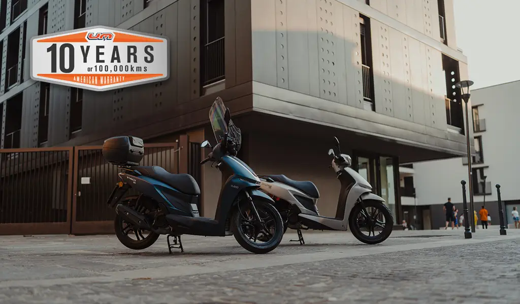 UM Motorcycles porta a 10 anni la garanzia sui modelli Euro 5+